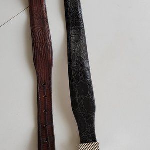 Crocodile & Lizard Belts size 34